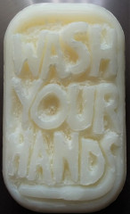Message on a Soap (detail)