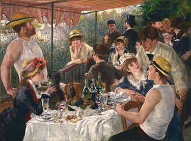 Pierre-Auguste Renoir: Luncheon of the Boating Party 