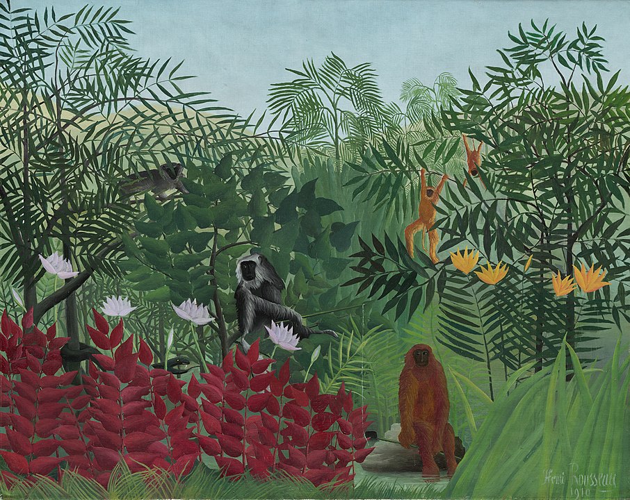 Tropical Forest with Monkeys, Henri Rousseau, National Gallery of Art, Washington D.C.