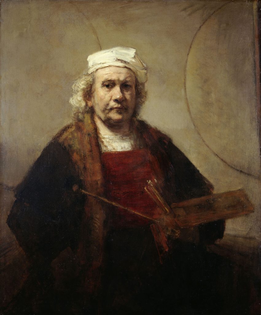 Rembrandt self portrait