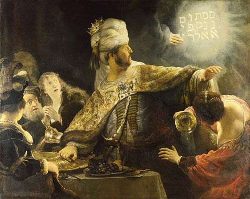 Belshazzar's Feast, 1635