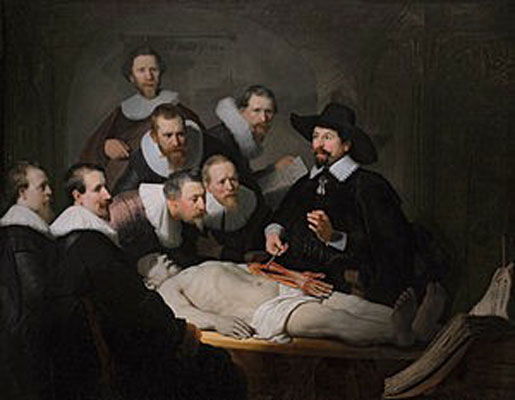 The Anatomy Lesson of Dr. Nicolaes Tulp, 1632
