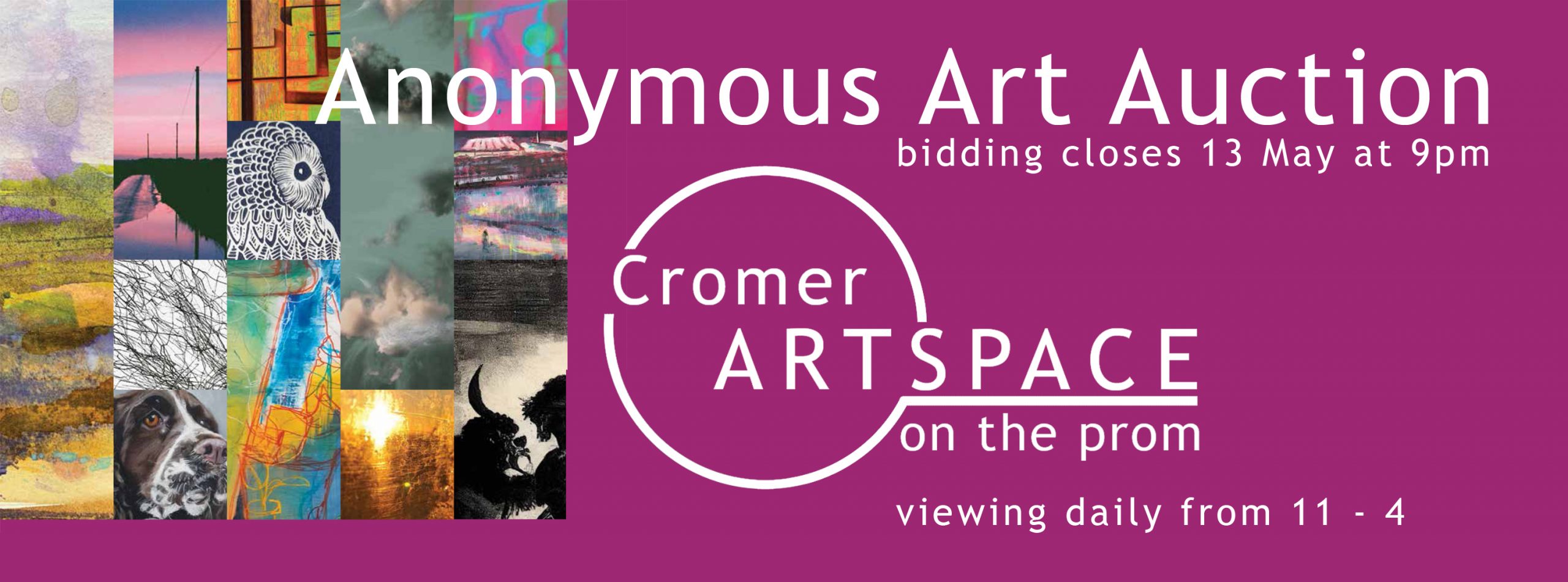 anonymous art auction 2023 - cromer artspace